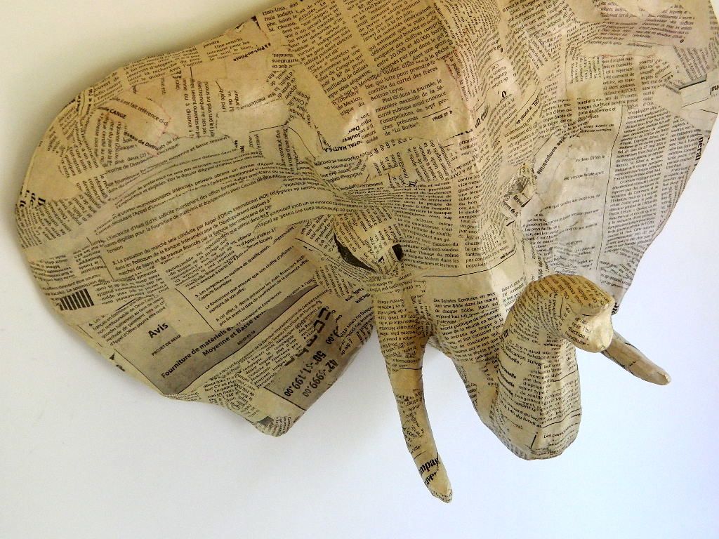 Marble letterhead ELEPHANT PAPER • Auer Paper